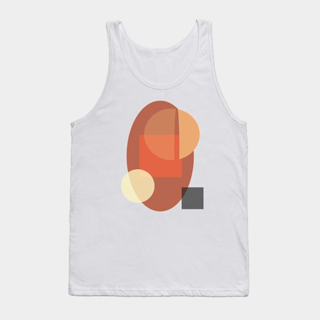 Abstract composition Tank Top by Slownessi